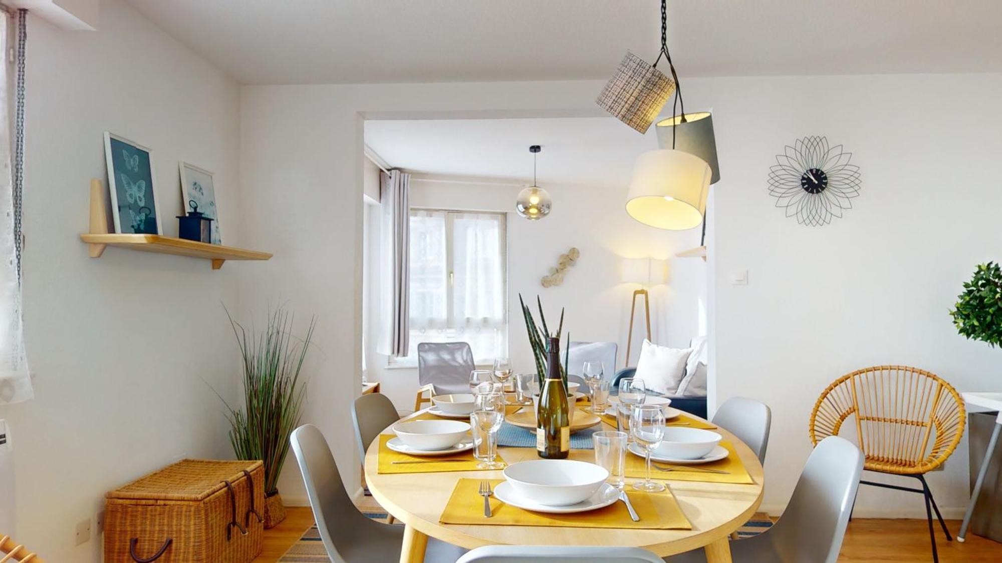 Elegance, Appartement 6 Pers 1 Parking Колмар Екстериор снимка